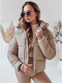 Kurtka zimowa damska pikowana z kapturem model 22182470 - FashionStreet