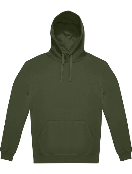 B&C ID.333 Hoodie Unisex mikina s kapucňou 01.I333 urban khaki