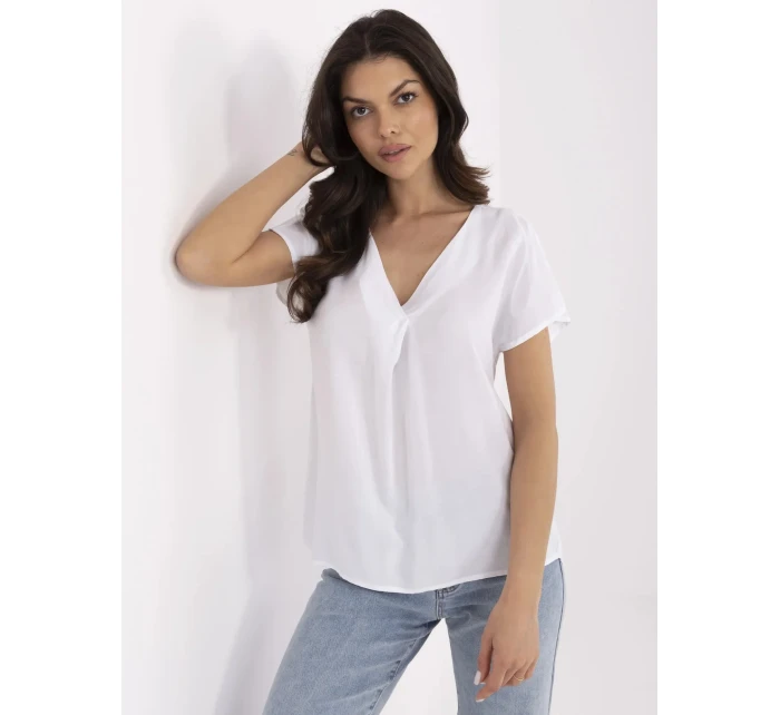 Blúzka D73761M11171B biela