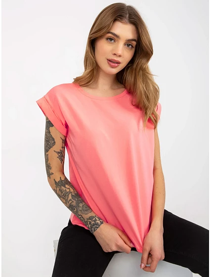 T shirt RV TS model 21863372 brzoskwiniowy - FPrice T shirt RV TS model 21863372 brzoskwiniowy - FPrice
