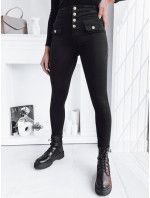 SKULL dámske džínsové nohavice čierne Dstreet UY1752