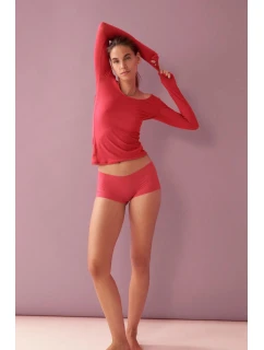 Beauty Layers Top Scoop Neck - Blood Orange - TRIUMPH Blood Orange - TRIUMPH
