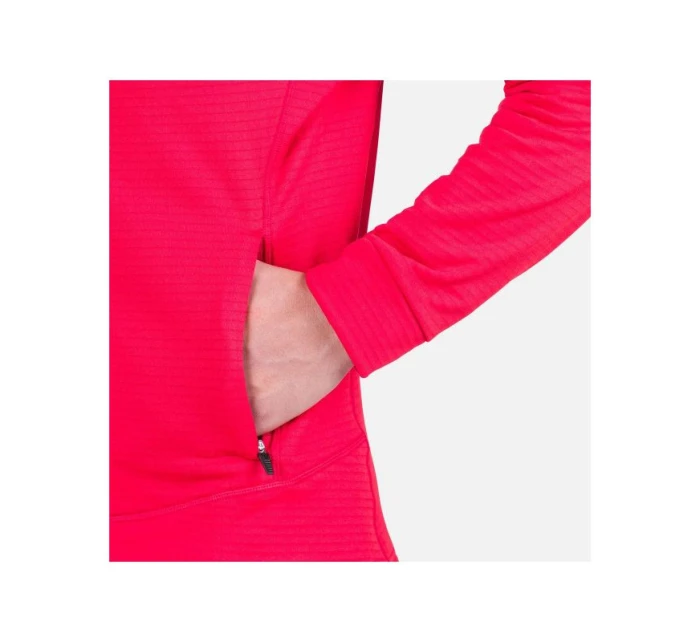 Rossignol Blackside Fleece Fz Mikina červená
