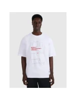 Pánske tričko oversize s potlačou 4F 4FRAW25TTSHM3257-10S Pánske tričko oversize s potlačou 4F 4FRAW25TTSHM3257-10S