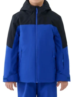 Chlapčenská lyžiarska bunda 4F M0821 cobalt 4FJWAW25TTJAM0821 36S