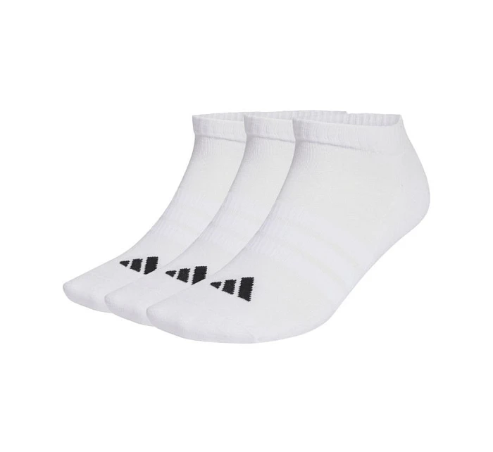 Adidas Cushioned Essentials Ponožky s nízkym strihom 3 páry biele JZ0535