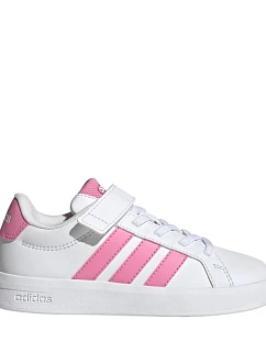 Detská obuv adidas Grand Court 3.0 white and pink JP9371