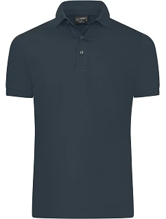 Daiber JN 1302 Pánske polo tričko zo žerzeja so štíhlym strihom 02.1302 graphite