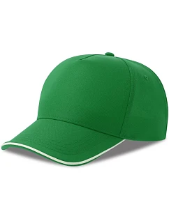 Recy Five 5 panelová sandwich kšiltovka green/white model 22450447 - Atlantis Headwear