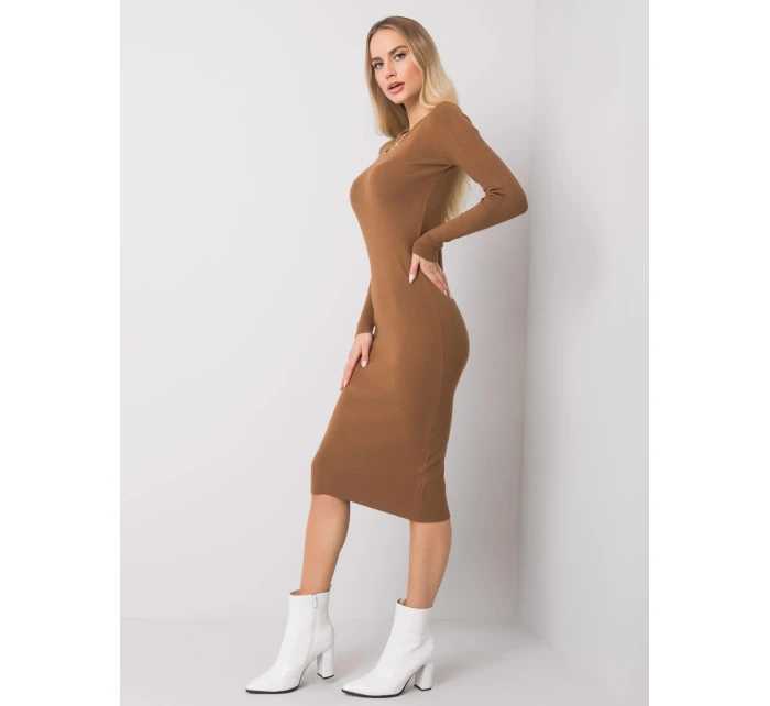 TW SK BI šaty model 20595508 hnědé - FPrice