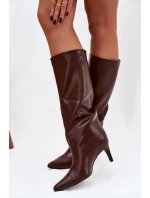 Topánky na podpätku model 221147 Krok vo veľkom štýle