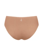 Dámske nohavičky ZERO Feel Pure High leg - BROWN - svetlohnedá 00CM - SLOGGI Dámske nohavičky ZERO Feel Pure High leg - BROWN - svetlohnedá 00CM - SLOGGI