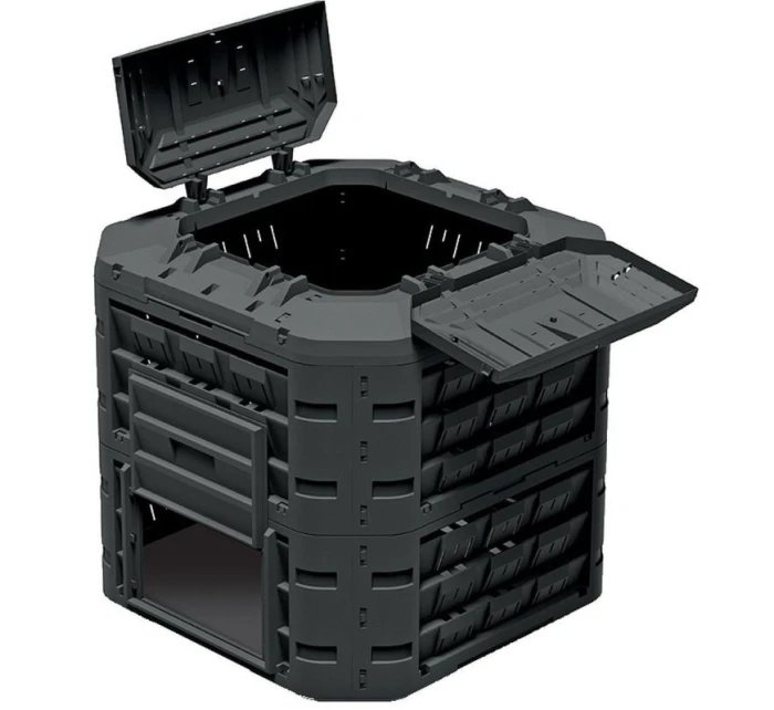 COMPOGREEN VARIO 650L ZÁHRADNÝ SKLADACÍ STROJ