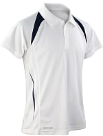 S Pánské piqué polo 29. white/navy model 22426384 - Spiro
