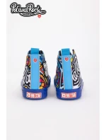 Trampki Pol'and'Rock Festival X Big Star SS174500 Niebieskie