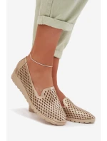 Dámské síťované polobotky Zlaté model 22027646 - Boto