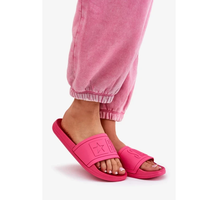 Dámské módní pantofle Big Star růžové Dámské módní pantofle Big Star růžové