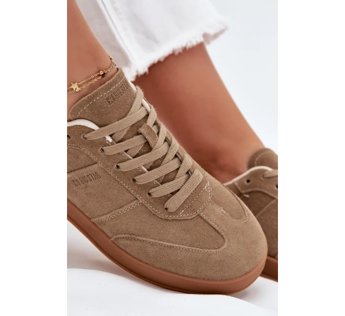 Dámske semišové tenisky Big Star HI-POLY SYSTEM - béžové Dámske semišové tenisky Big Star HI-POLY SYSTEM - béžové