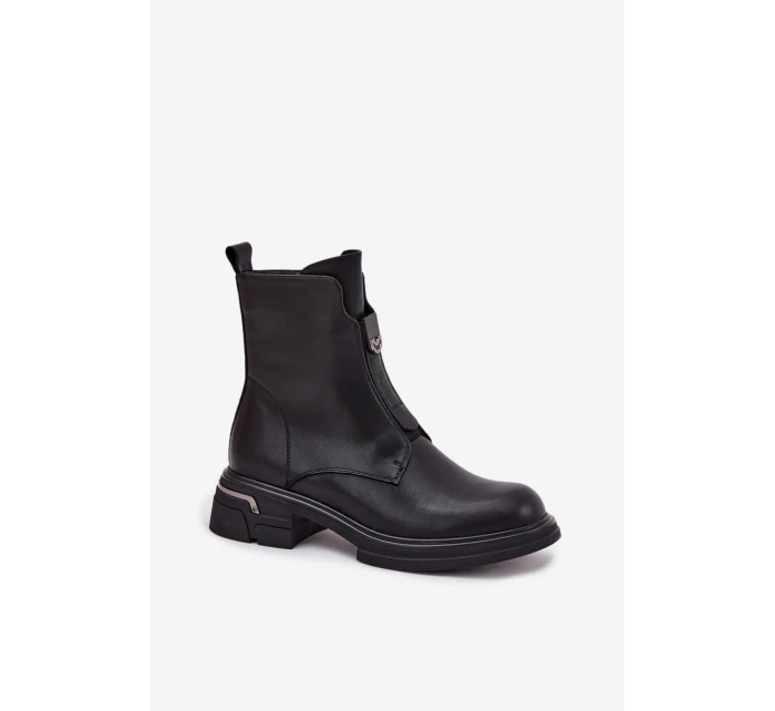 Dámske členkové topánky Karisse - čierne Dámske členkové topánky Karisse - čierne