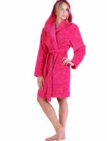 VÝPREDAJ - Dámsky klasický župan 2106 3430 fuchsiová - Vestis