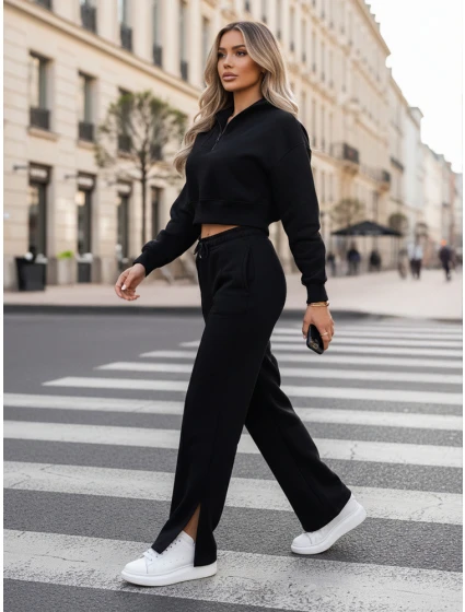 Dámská tepláková souprava černá Dstreet model 21971168 - FashionStreet