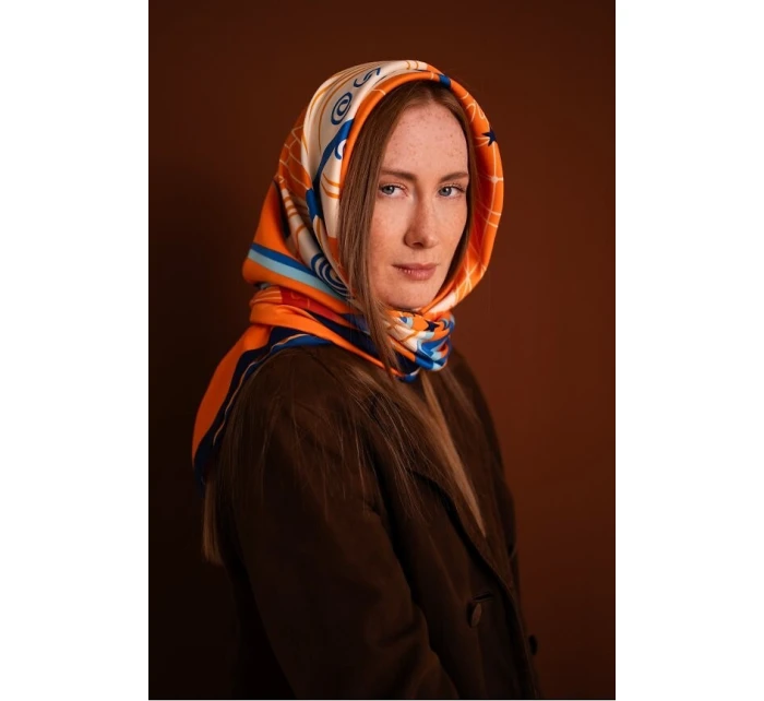 Art Of Polo 25235 Saténová šatka Universe