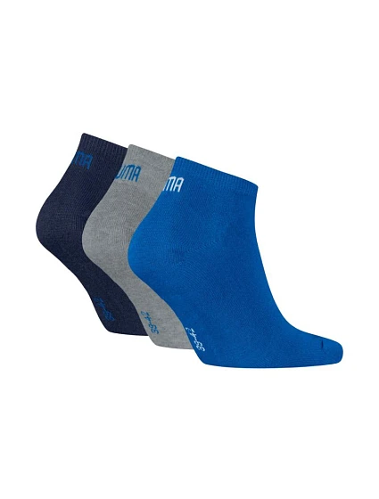 Ponožky Sneaker balení po 3 tmavě modré, šedé, modré 12 model 22292586 - Puma