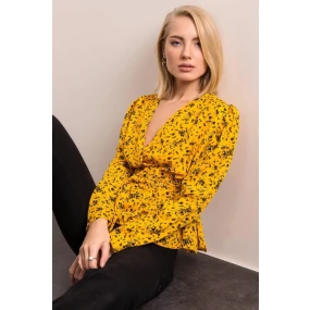 Dámska blúzka so vzorom 14334 - BSL