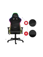 Herní židle Force model 21325984 Black RGB - Huzaro