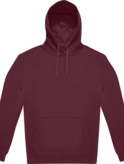 B&C Hoodie Unisex mikina s kapucí burgundy model 22444942
