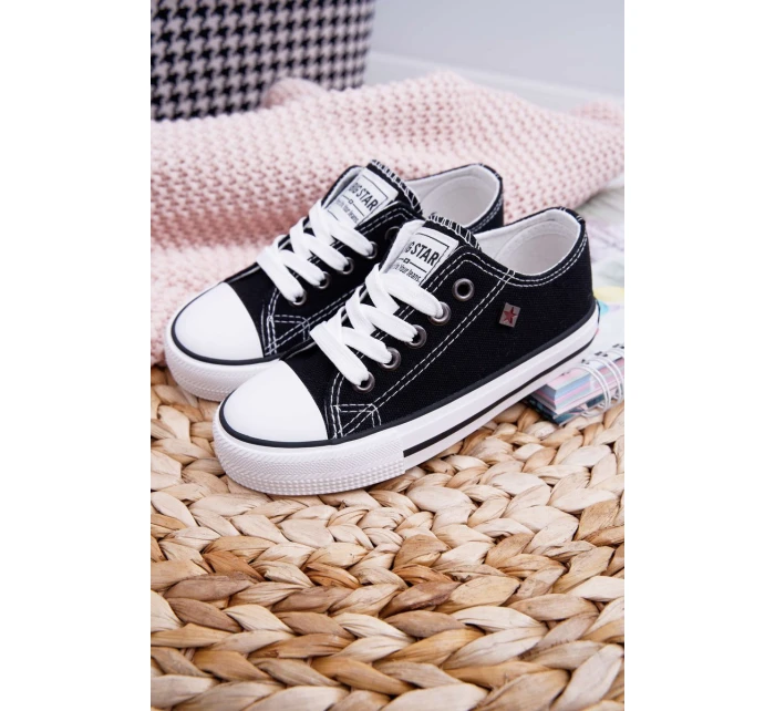Trampki Dziecięce Big Star FF374206 Czarne Trampki Dziecięce Big Star FF374206 Czarne