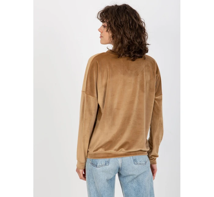 Mikina RV BL 8441.07P ťava Mikina RV BL 8441.07P ťava