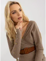 Dámske šaty TW SK BE BQ183 tmavo lila Dámske šaty TW SK BE BQ183 tmavo lila