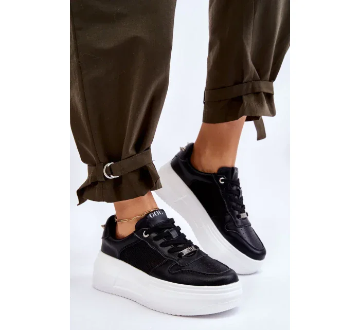 Dámské klasické sportovní boty GOE LL2N4061 Černe Dámské klasické sportovní boty GOE LL2N4061 Černe