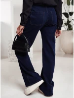 Dámské kalhoty denim cargo tmavě modré Dstreet model 21981530 - FashionStreet