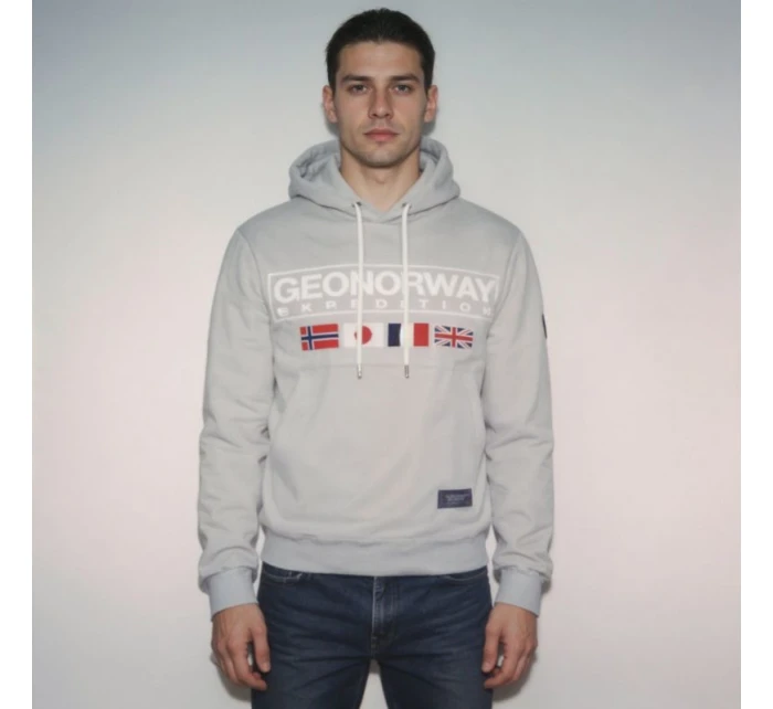 DB 317 M WY8612H/GN Grey mikina model 21179800 - Geographical Norway