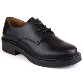 Čierne šnurovacie topánky Sergio Leone W SK416A
