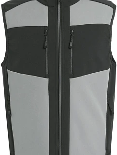 Regatta TRA 907 2-vrstvová softshellová vesta „E-volve“ 36.A907 mineral grey/ash
