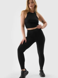 Dámské Pletené Legíny Černé model 21668528 - 4F