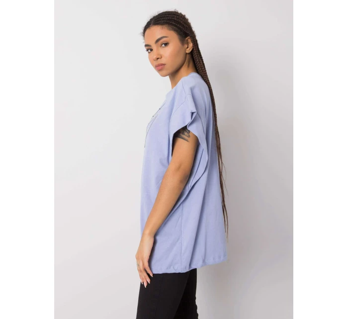 Tričko 157 TS model 15091215 světle modrá - FPrice Tričko 157 TS model 15091215 světle modrá - FPrice