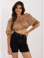 Blúzka LK BZ 509746.61 camel Blúzka LK BZ 509746.61 camel