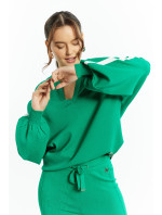 Monnari Svetry a kardigany Dámský svetr s límcem Zelený