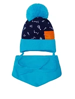 Detská súprava 38-414 čiapka a šatka - AJS