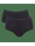 sloggi GO Sense Highwaist 2P - BLACK - SLOGGI BLACK - SLOGGI sloggi GO Sense Highwaist 2P - BLACK - SLOGGI BLACK - SLOGGI