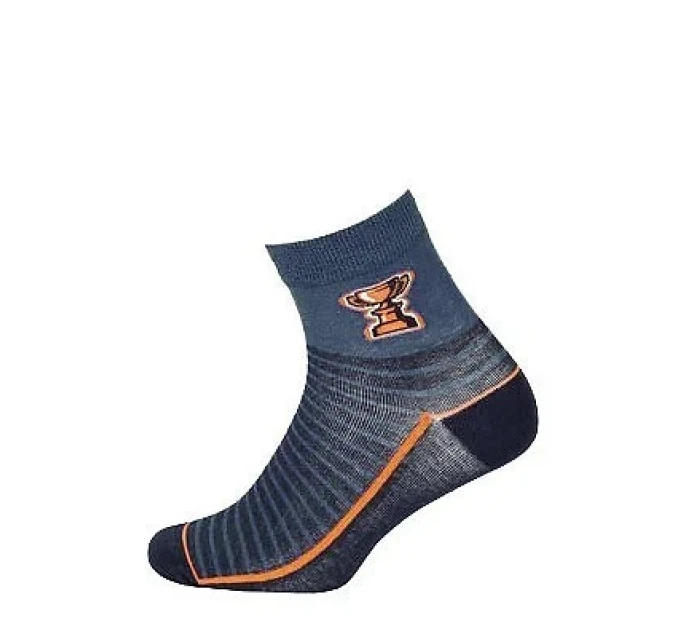 Gatta 224.N59, G24.N59 Cottoline Woisenne chlapčenské vzorované ponožky 21-26