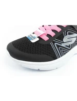 Ľahká pohodlná detská športová obuv na suchý zips Skechers Microspec