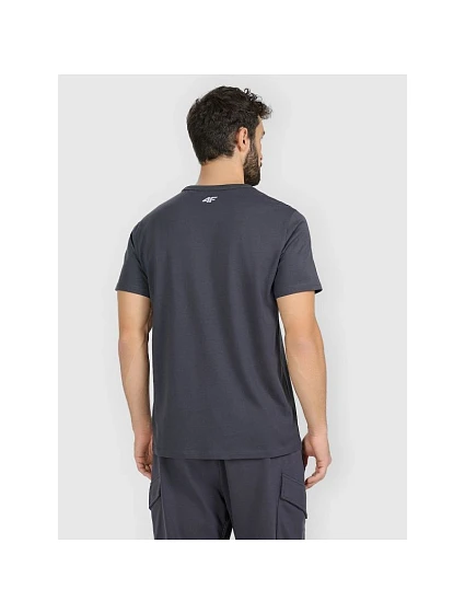 Tshirt regular z nadrukiem męski model 22281956 - 4F