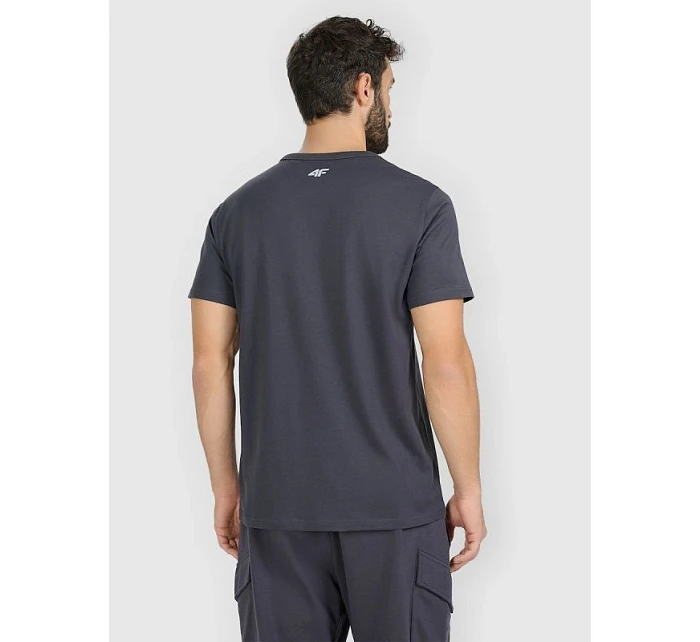 Tshirt regular z nadrukiem męski 4F model 22086798 - Hikvision