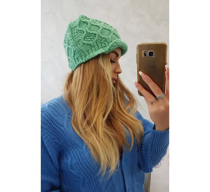 Roma Bis fleecová čiapka K235 mint Roma Bis fleecová čiapka K235 mint