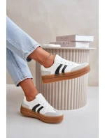 Dámske tenisky na platforme White and Grey Nesonice Dámske tenisky na platforme White and Grey Nesonice